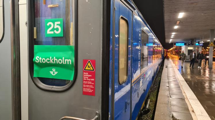Nachtzug Hamburg-Stockholm