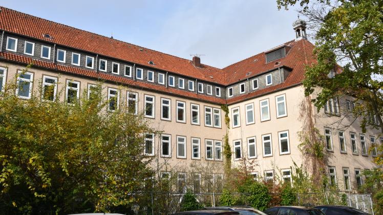 Krankenhaus-Ruine des Josef-Stifts mitten im Marienviertel Delmenhorst.