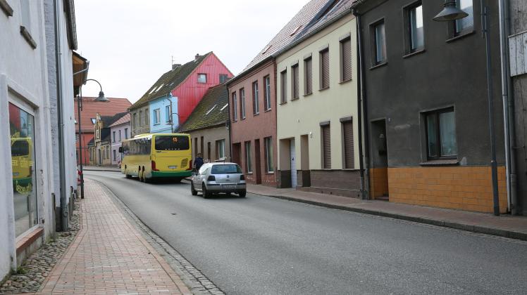 Schweriner Straße in Brüel/B192