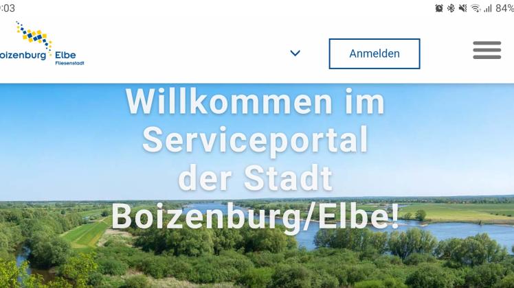 Übersichtlich und digital kommt das neue Serviceportal von Boizenburg daher. Leistungen der Verwaltung können hier jetzt auch digital beantragt werden.