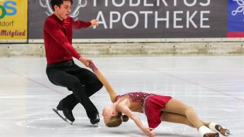 Jede Figur ihres Programmes für die Weltmeisterschaft der Junioren in Calgary muss bei Tobija Harms und Aliyah Ackermann sitzen. 