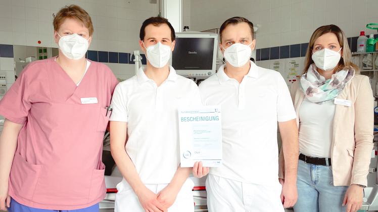 Das Regionale Traumazentrum am KMG Klinikum Güstrow wurde rezertifiziert.