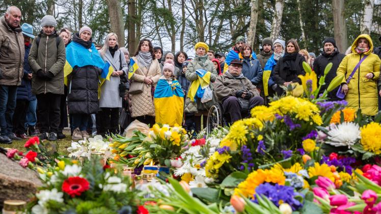 Ukrainekrieg Schwerin Gedenken