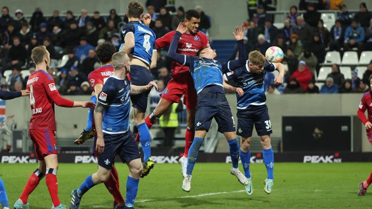 HSV Erkämpft Im Spitzenspiel Bei Darmstadt 98 Ein 1:1 | SHZ