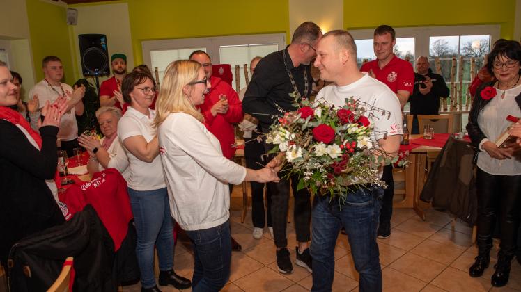 Der Vellahner Carnevals Club (VCC) ehrte auf seiner Jahreshauptversammlung Dajana Völz, die sich nicht nur als Vorstandsmitglied für ihren Verein engagiert. 