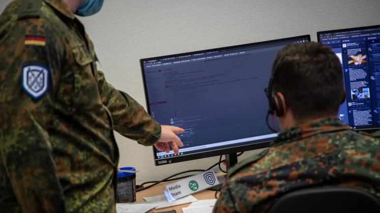 Bundeswehr übt gemeinsam mit Österreich für die Cyber-Abwehr