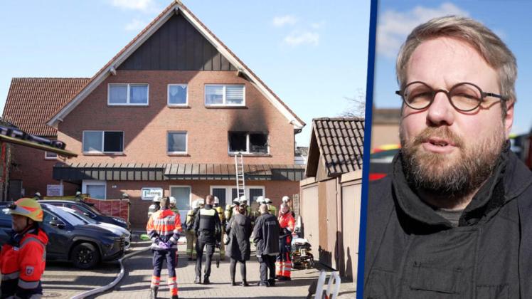 51-Jähriger stirbt bei Wohnungsbrand in Wildeshausen