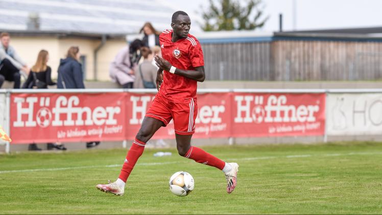 Djibril N’DiayeFSV Bentwisch vs Rostocker FC RFCLandespokal 2022/2023Foto: Georg Scharnweber