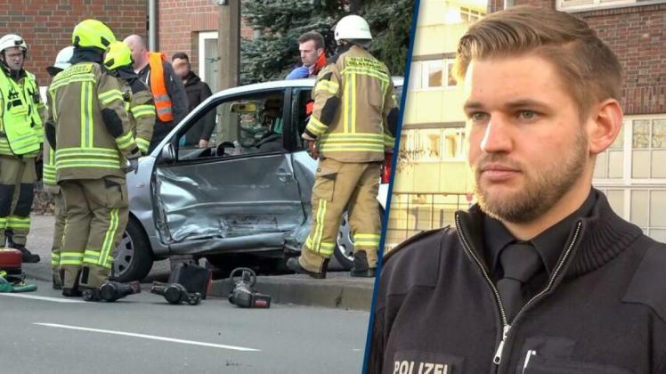 Mädchen bei Unfall in Delmenhorst schwer verletzt -  Vorfahrt missachtet