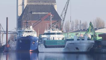Die „Katariina“ hat am Dienstag am Harniskai in Hafen Flensburg festgemacht. Sie ist direkt aus Vyborg in Russland gekommen.