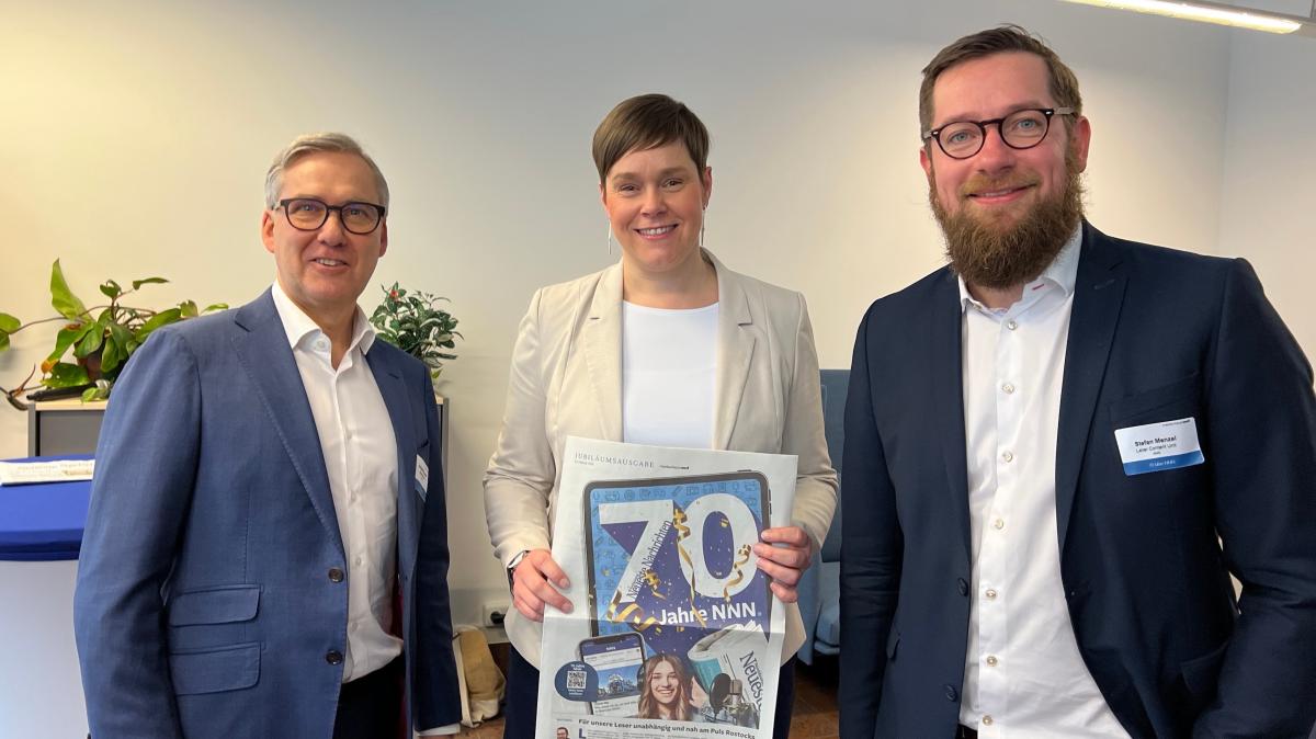 Norddeutsche Neueste Nachrichten feiern Geburtstag in Rostock SVZ
