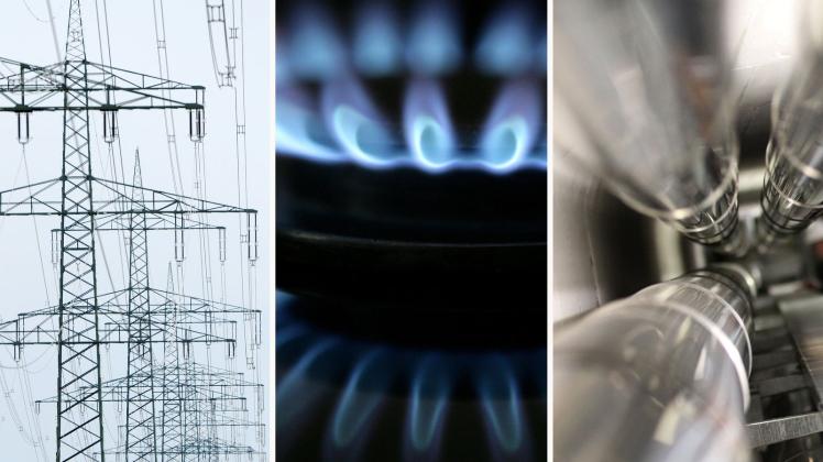 Strom, Gas, Wärme