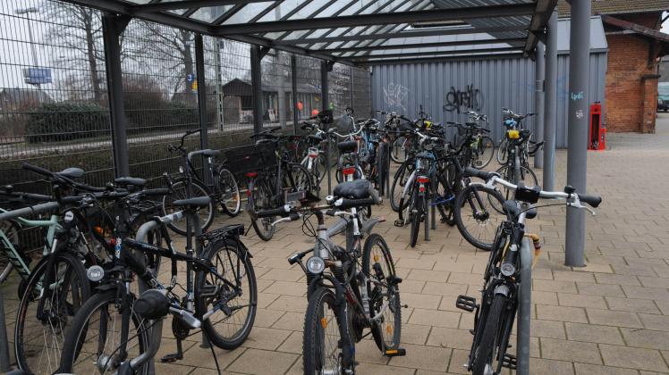Bahnhof Bohmte Fahrradstand