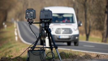 Kist, Waldkindergarten, 24.03.2022, Blitzmarathon 2022, Geschwindigkeitskontrolle der Polizei Bild: Geschwindigkeitskont