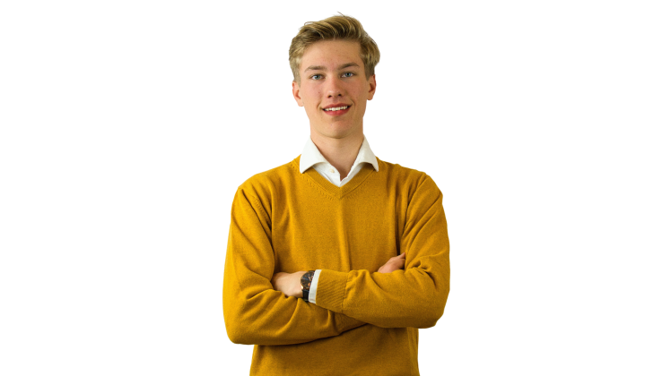 Jonas Grünberg ist Schüler und Jungunternehmer.