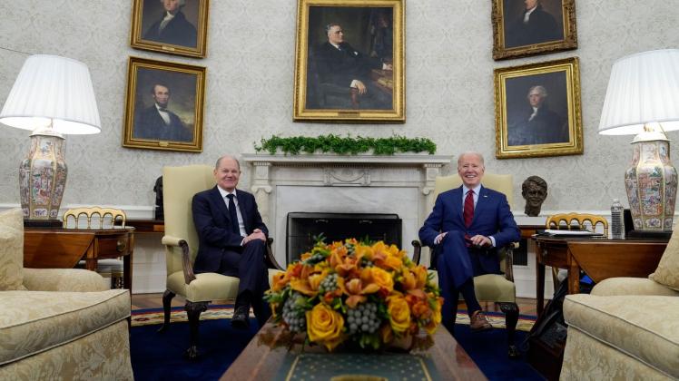US-Präsident Biden empfängt Bundeskanzler Scholz