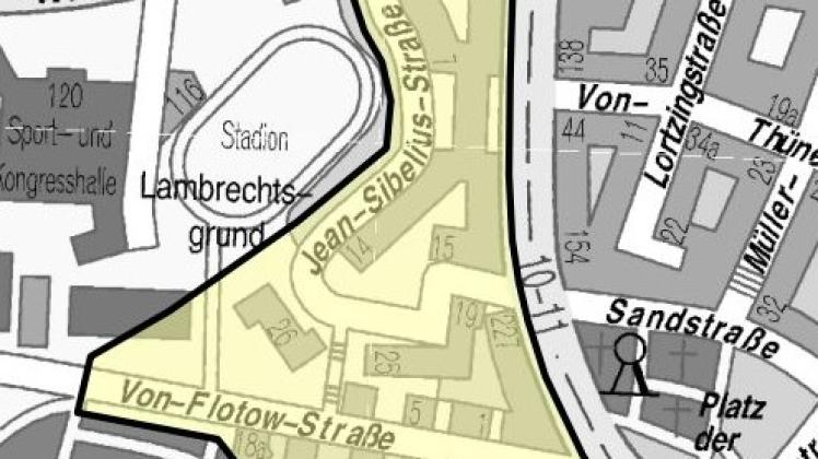  Ab 29. März ist der Bereich zwischen der Sibelius- und der Flotowstraße Anwohnerparkzone V.