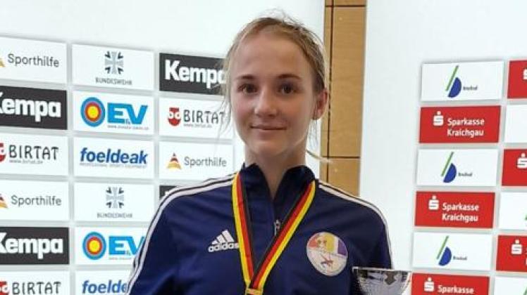 Ganz locker und souverän holte sich Rebekka March in Bruchsal ihren bereits fünften Deutsche-Meister-Titel. 