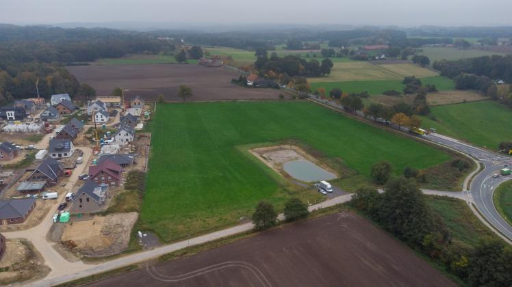 Baugebiete Drohnenfotos - Wittlager Land - 19.10.2021
