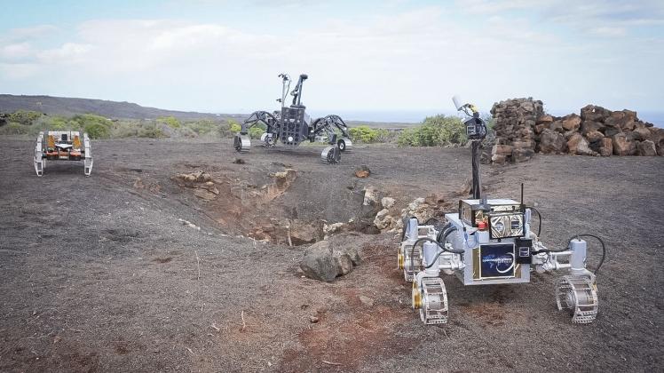 Autonome Rover auf Lanzarote