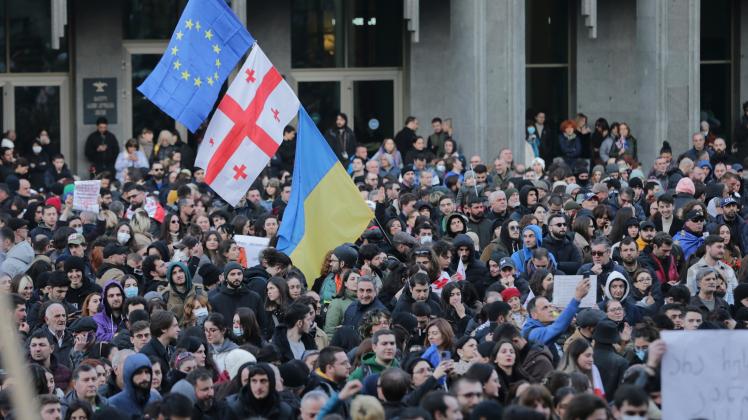 Proteste in Georgien