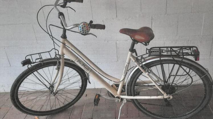 Die Polizei sucht den Eigentümer dieses Fahrrads