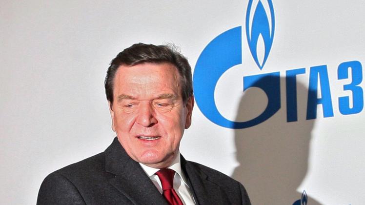 Gerhard Schröder bei Gasprom