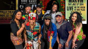 Junior Marvin (Mitte) and The Legendary Wailers kommen nach Bersenbrück.