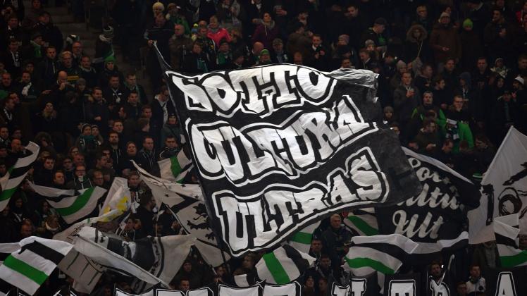 Fans von Borussia Mönchengladbach