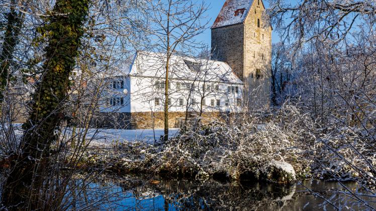 Burg Wittlage am 11. März 2023