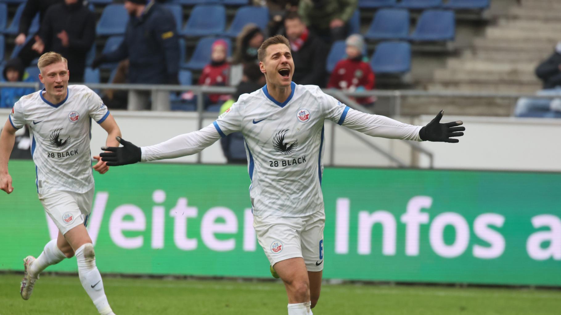 Hansa Rostock erkämpft Remis gegen Hannover 96