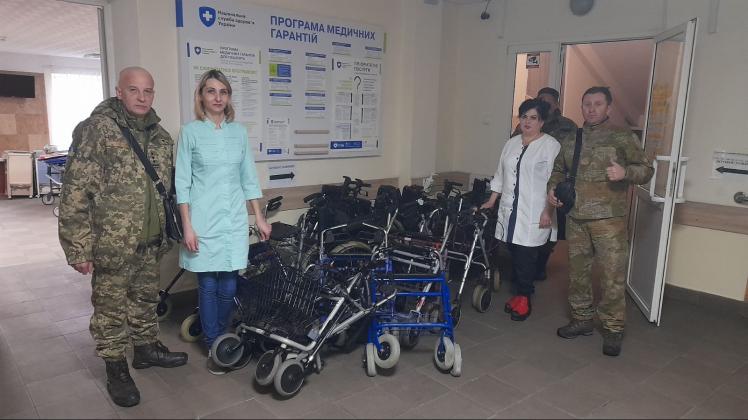 Ukraine Spenden Krieg Krankenhaus