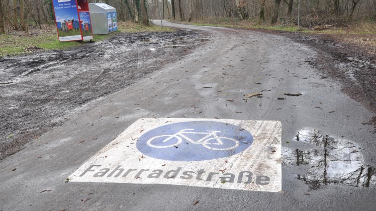 Ausgebaut und verbreitert werden soll die Straße „Bülte II“ zwischen Aschendorf und Papenburg, die seit Oktober 2022 in eine Fahrradstraße umgewidmet wurde.