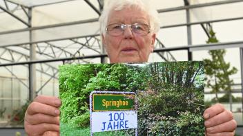 Das Dorffest im vergangenen Jahr gehörte zu den erreichten  Höhepunkte  von Else Manthey. 