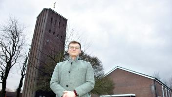 Jan-Niklas Kuntzsch ist mit 22 Jahren Mitglied im Kirchengemeinderat der Kirchengemeinde Büdelsdorf und Rickert.