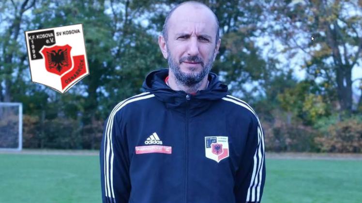 Bis zum Sommer Trainer des SV Kosova: Lulzim Lakna.