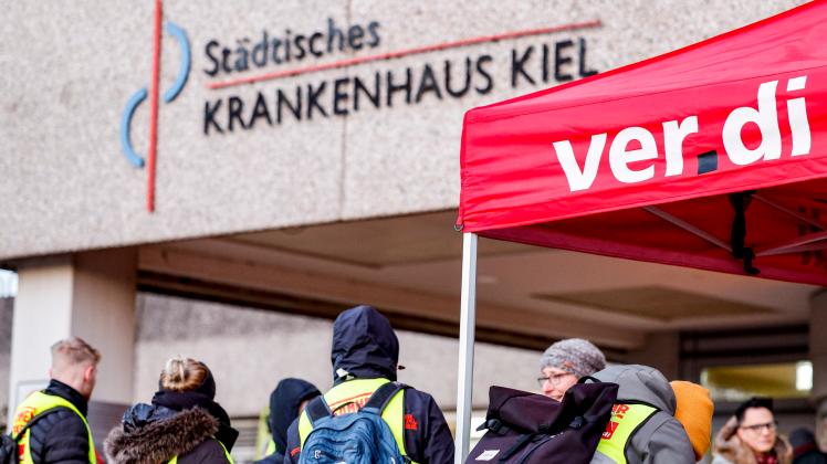 Warnstreiks in Kliniken - Kiel