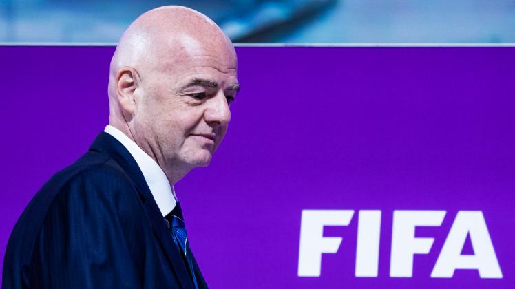 WM 2022 - Pressekonferenz Gianni Infantino