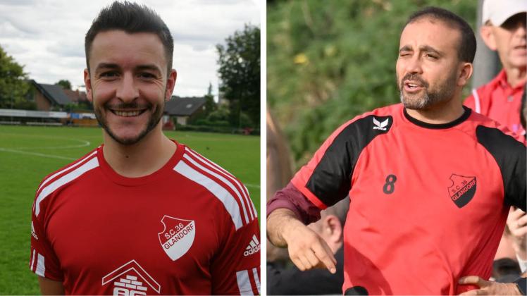Seit langem in einem Team: Kevin Scheckelhoff (links) und Trainer Metin Ograk.