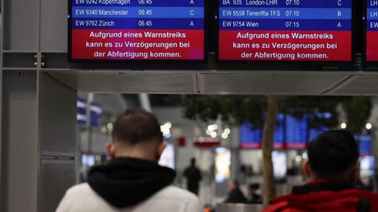 Erneut massive Warnstreiks: Diese Airports sind betroffen