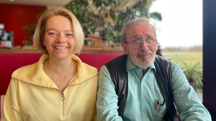  Jasmin Keuchel und Peter Pickard betreiben das „Café Restaurant am Flugplatz“ in Wyk gemeinsam seit 2020. 