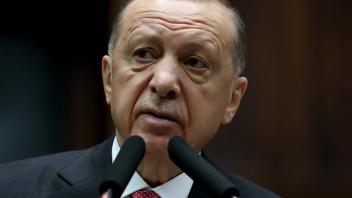 Türkei, Recep Tayyip Erdogan spricht vor dem Parlament in Ankara  Recep Tayyip Erdogan, President of Turkey delivers his