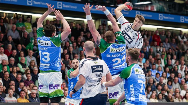 LIQUI MOLY HBL 2022-2023 I 21. Spieltag I 18.03.2023 I Frisch Auf Göppingen - SG Flensburg-Handewitt