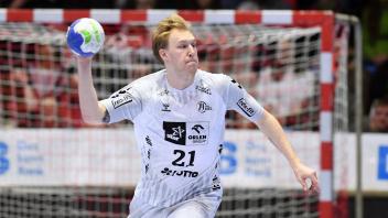 Eric Johansson (THW Kiel) , MT Melsungen - THW Kiel, Handball, 1. Bundesliga Maenner, 19.03.2023, MT Melsungen - THW Kie
