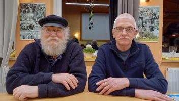 AEI Ecklak Harald Jensen und rechts Dieter Herrmannsen.