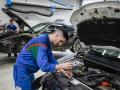 28.03.2019, Ennepetal, Nordrhein-Westfalen, Deutschland - Ausbildung zum Karosserie- und Fahrzeugbaumechaniker, hier be
