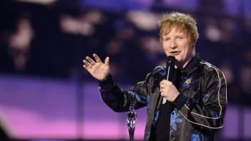 Popstar Ed Sheeran
