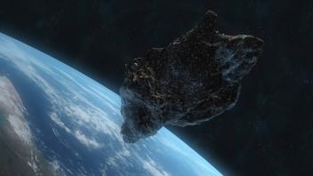 dangerous asteroid Copyright: xSebastianxKaulitzkix/xDesignxPicsx , 30265730 PUBLICATIONxINxGERxSUIxAUTxONLY Copyright: 