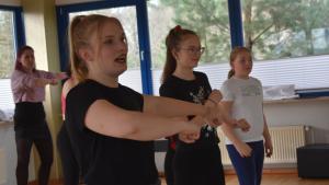 Fanatic D!ance und Isabelle Schubert in Güstrow