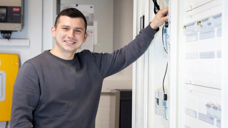 Ihor Pelypenko aus der Ukraine macht in Bad Iburg eine Ausbildung NOZ